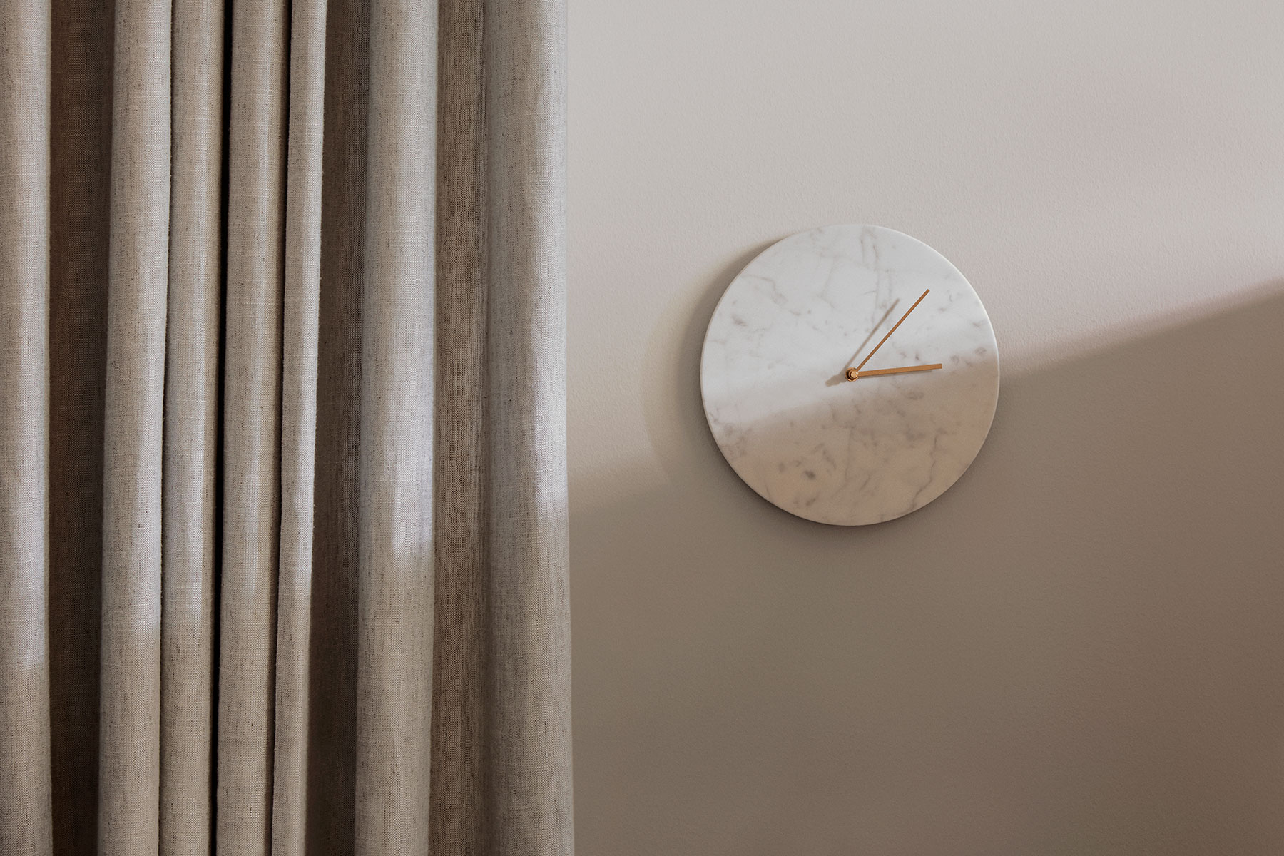 Norm Wall Clock White